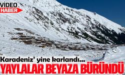 Kaçkarlar’da Kar Yağışı Etkili Oldu: Anzer ve Kavrun Yaylaları Beyaz Örtüyle Kaplandı
