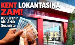 Kent Lokantası Menü Fiyatlarına Zam: 100 Liranın Altı Artık Geçmişte
