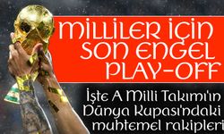 İşte A Milli Takımı'ın Dünya Kupası'ndaki muhtemel rakipleri