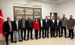 Arsin Kaymakamına Ziyaret: Vefa Grubundan Okul Müjdesi