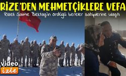 Rizeli Saime Teyzenin İlmek İlmek Ördüğü 90 Bere, Mehmetçiklere Ulaştırıldı