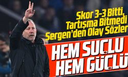 Papara Park’ta Skor 3-3 Bitti, Tartışma Bitmedi: Sergen Yalçın’dan Olay Sözler