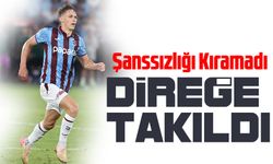 Danylo Sikan Şanssızlığı Kıramadı: Direkten Dönen Top Tribünleri Ayağa Kaldırdı