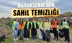 Büyükşehir Ekiplerinden Sahil Temizliği