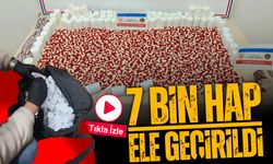 Apartman yöneticisine uyuşturucu operasyonu: 7 bin hap ele geçirildi