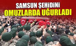 Şehit Emre Albayrak'ı Arkadaşları Son Yolculuğuna Omuzlarda Uğurladı