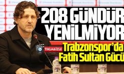Trabzonspor’da İç Saha Gücü: Fatih Tekke 208 Gündür Yenilmiyor