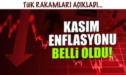 Kasım Enflasyonu Belli Oldu! TÜİK Rakamları Açıkladı...