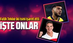 Trabzonspor’da Yerli Operasyonu, Tekke İki İsmi İşaret Etti