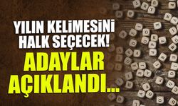 Yılın Kelimesini Halk Seçecek! Adaylar Açıklandı...