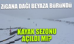 Zigana Dağı Beyaza Büründü! Kayak Sezonu Açıldı mı?