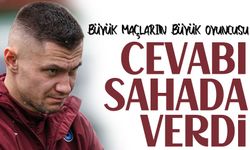 Trabzonspor kadrosuna katılan Oleksandr Zubkov, Sahada Cevabı Verdi