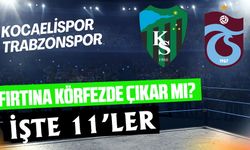 Fırtına Kocaeli’de Yeni Bir Sayfa Açıyor. Yeni Transfer Nwaiwu Yine 11’de