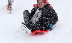 Samsun'da 16 ilçede eğitime kar engeli