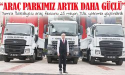 Yomra Belediyesi’nin hizmet gücü artıyor: Araç yatırımlarıyla tasarruf sağlanıyor