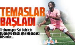 Trabzonspor Sol Bek İçin Düğmeye Bastı, Ekomie ve Bondo Masada