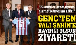 Başkan Genç’ten Trabzon Valisi Tahir Şahin’e ziyaret: Ortak hizmet vurgusu
