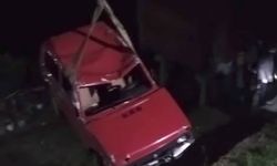 Vakfıkebir’de Korkunç Kaza: Otomobil Uçuruma Yuvarlandı