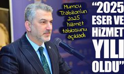 AK Parti Trabzon İl Başkanı Sezgin Mumcu, 2025 Hizmet Tablosunu Açıkladı