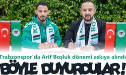 Trabzonspor’da Arif Boşluk, sezon sonuna kadar Konyaspor’a kiralandı
