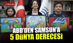 Samsunlu Gençlerden Amerika'da Dev Başarı: 5 Dünya Derecesi Birden!