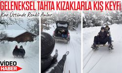 Geleneksel Tahta Kızaklarla Kış Keyfi: Şavşat’ta Nesiller Buluşuyor