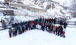 GİDOSK, Göksu travertenlerine kış yürüyüşü düzenledi