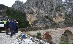 Havza'da tarihi Kurt Köprü'ye bağlantı yolu çalışmaları devam ediyor