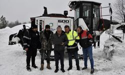 Ordu'da karla mücadele ekibi AA'nın 'Yılın Kareleri' oylamasına katıldı