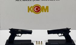 Samsun'da aracın yedek lastiğine gizlenen silah ele geçirildi