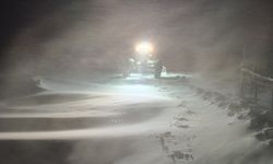 Samsun'da karla mücadele sürüyor