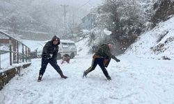 Artvin'de kar yağışı etkisini sürdürüyor