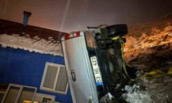 Artvin'de trafik kazası: 1 ölü, 1 yaralı