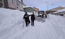 Bektaş Yaylası'nda kar kalınlığı 2,5 metreyi buldu