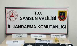 Kavak'ta jandarmadan yasaklı madde operasyonu: 3 gözaltı