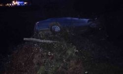 Otomobil şarampole yuvarlandı: 3 yaralı