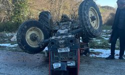 Traktör kazası: 1 ölü