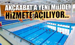 Akçaabat'a Yeni Müjde! Hizmete Açılıyor