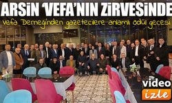 Vefa Derneği’nden gazetecilik mesleğine 25 yıl emek veren isimlere anlamlı ödül