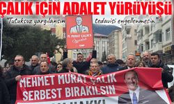 Kanser Hastası Murat Çalık İçin Memleketi Maçka’da Adalet Yürüyüşü