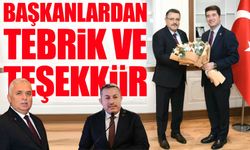 Başkanlardan Yeni Trabzon Valisi Tahir Şahin’e Tebrik, Aziz Yıldırım’a Teşekkür
