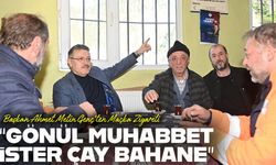 Başkan Genç Maçka’da Hemşehrileriyle Çay Sohbetinde Buluştu