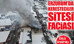 Erzurum Keresteciler Sitesi’nde Büyük Yangın: 2 Can Kaybı, 6 Yaralı