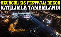 Uzungöl Kış Festivali’ne rekor ilgi: 130 bini aşkın ziyaretçi ağırlandı