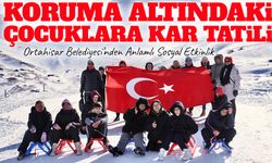 Ortahisar Belediyesi’nden Zigana’da Koruma Altındaki Çocuklara Kar Tatili