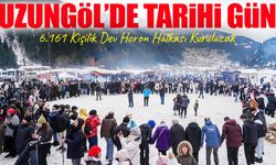 Uzungöl’de Kültür ve Doğa Buluşuyor: Dev Horon Halkası Cumartesi Günü Kurulacak