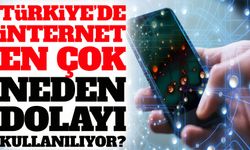 Türkiye’de internet en çok neden dolayı kullanılıyor?
