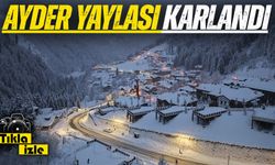 Kar Yağışı Sonrası Ayder Yaylası Beyaz Örtüsüyle Kış Turizminin Gözdesi Oldu