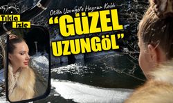 Dünyaca Ünlü Şarkıcı Otilla Uzungöl’e Hayran Kaldı; “Güzel Uzungöl”