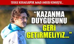 Fatih Tekke’den Kocaeli Öncesi Net Mesaj: “Kazanma Duygusunu Geri Getirmeliyiz”